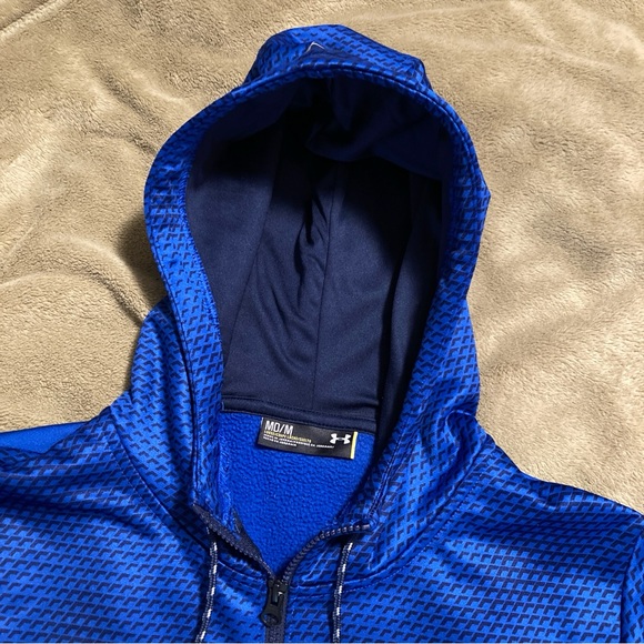 EUC Under Armour Storm1 Zipper Loose Hoodie Sweatshirt Men's M - Picture 3 of 11
